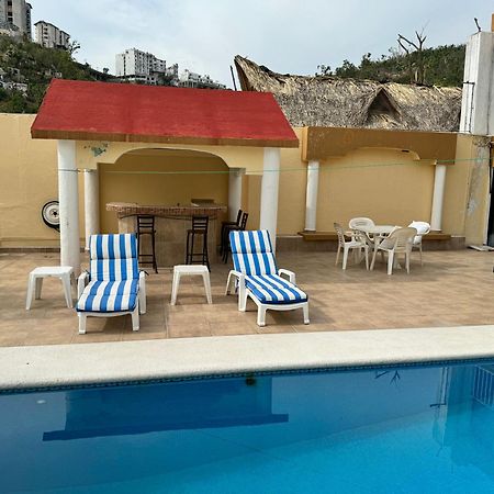 Villa Blue Coast With Pool And Ocean View 10 To 35 P Acapulco Esterno foto