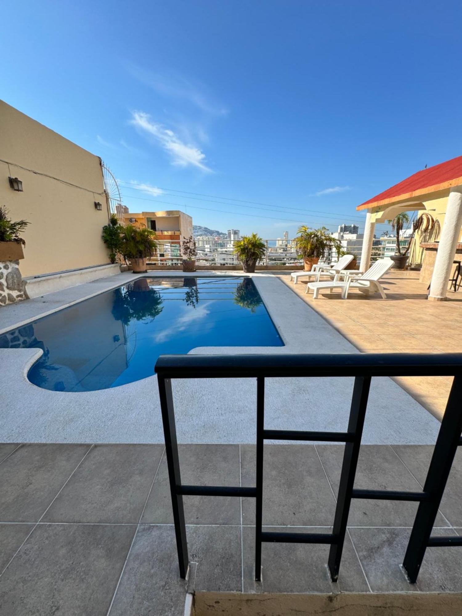Villa Blue Coast With Pool And Ocean View 10 To 35 P Acapulco Esterno foto