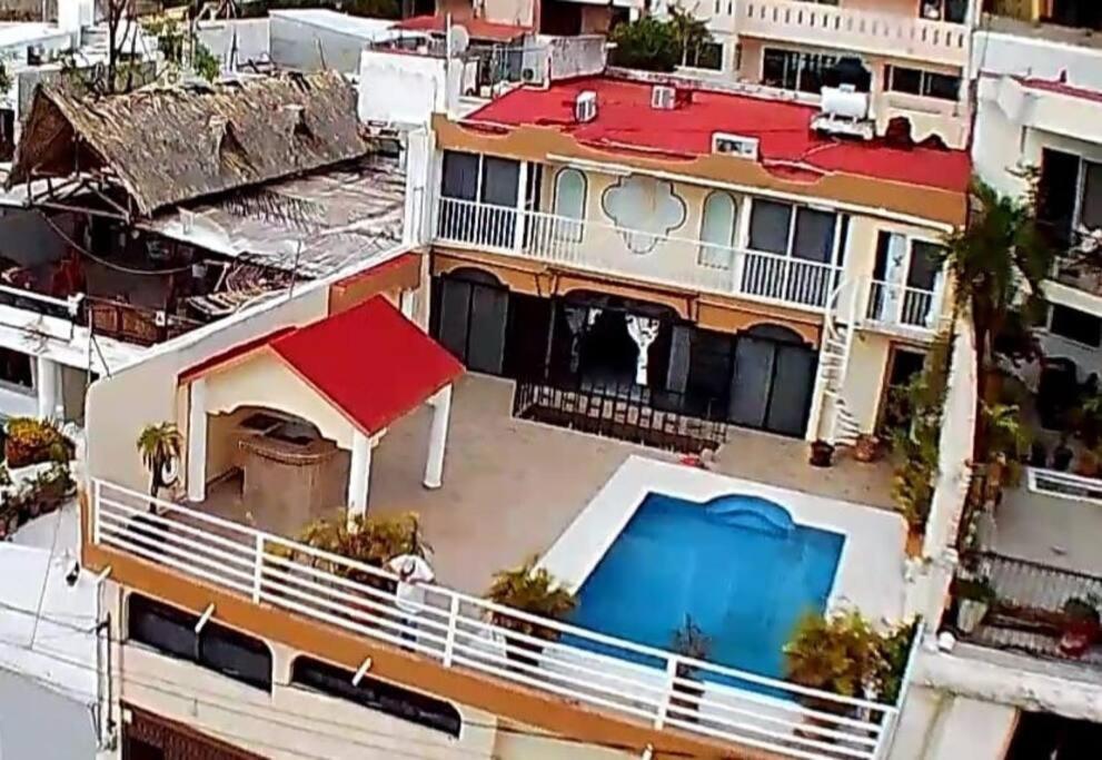 Villa Blue Coast With Pool And Ocean View 10 To 35 P Acapulco Esterno foto