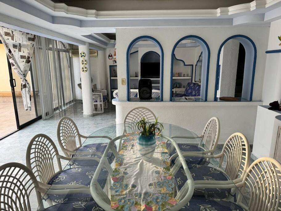 Villa Blue Coast With Pool And Ocean View 10 To 35 P Acapulco Esterno foto