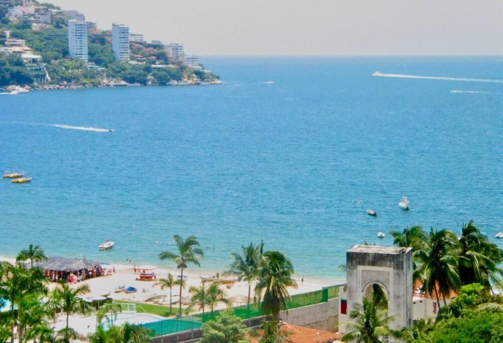 Villa Blue Coast With Pool And Ocean View 10 To 35 P Acapulco Esterno foto
