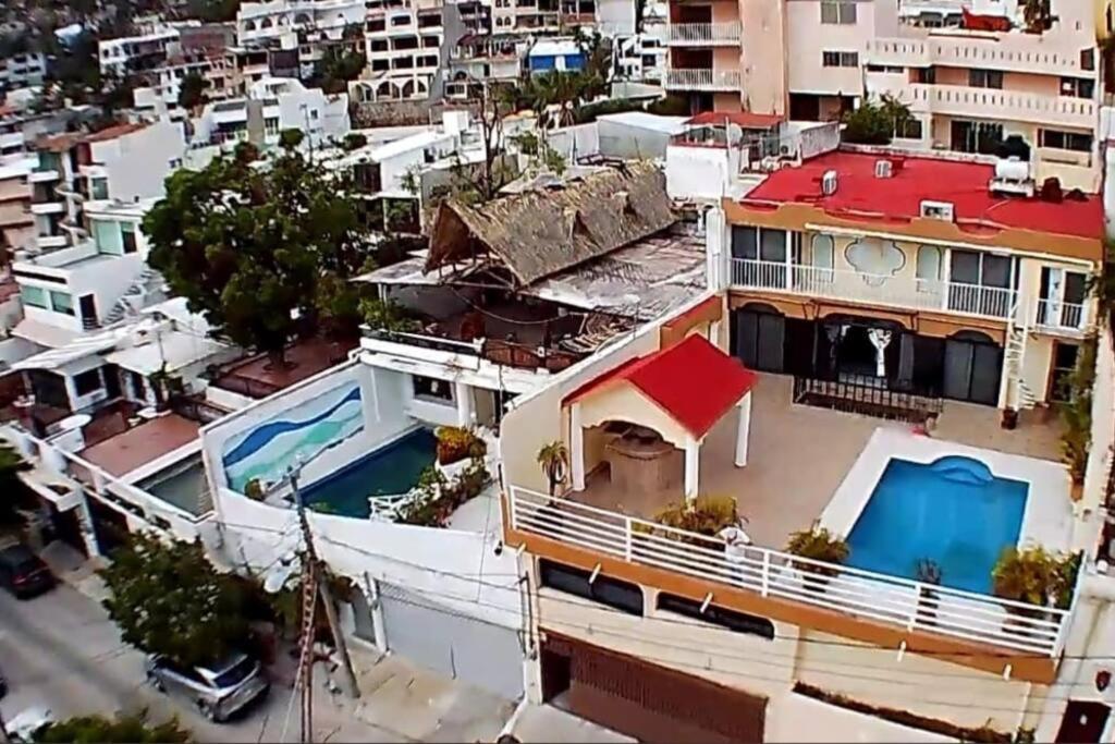 Villa Blue Coast With Pool And Ocean View 10 To 35 P Acapulco Esterno foto