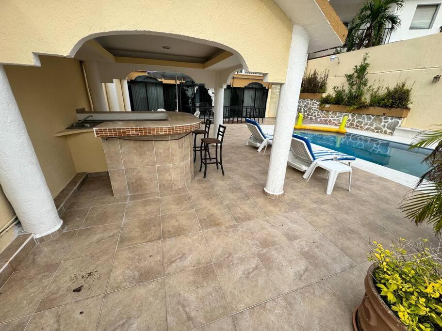 Villa Blue Coast With Pool And Ocean View 10 To 35 P Acapulco Esterno foto